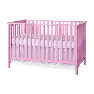 Child Craft Pink London 3-in-1 Stationary Crib