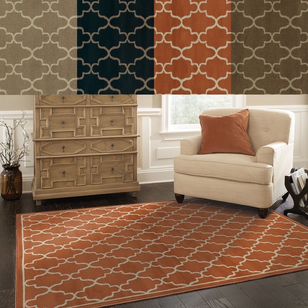 Lattice Brown/ Beige Rug (710 x 10)   Shopping   Great