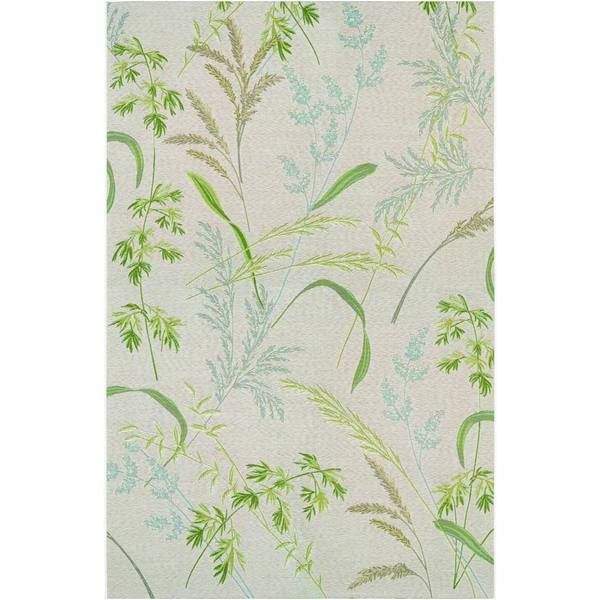 Couristan Dolce Sand Dune Beige-Multicolor Indoor/Outdoor Rug - 8'1 x 11'2