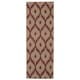 preview thumbnail 1 of 15, Nourison Spectrum Area Rug 2'6" x 7'6" Runner - Beige/Red