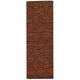 preview thumbnail 6 of 13, Nourison Spectrum SPE03 Area Rug 2'6" x 7'6" Runner - Grey/Red