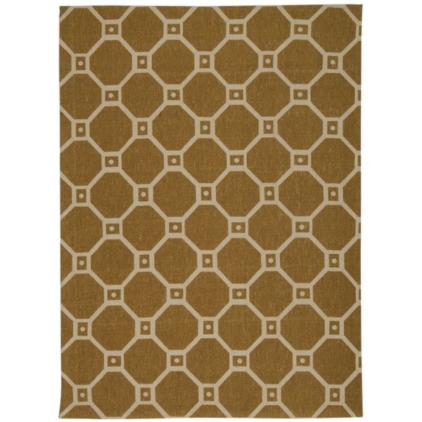 Waverly Color Motion by Nourison Gold Area Rug (5 x 7)