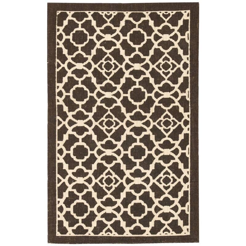 Waverly Color Motion Area Rug - 5' x 7' - Brown