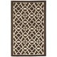 preview thumbnail 9 of 9, Waverly Color Motion Area Rug 5' x 7' - Brown
