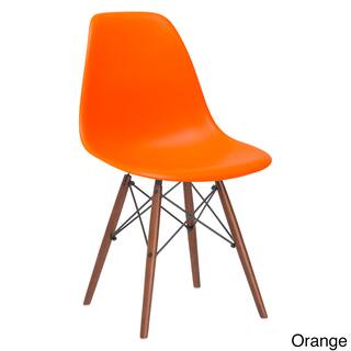 Orange Metal Kitchen Dining Room Chairs Online At Poly And Bark Vortex Dining Chair In Walnut Legs Set Of 2