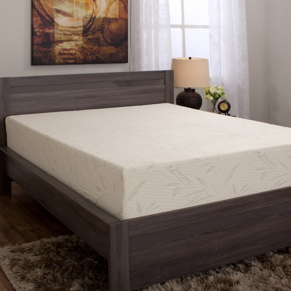 Island Dreams Wailea 12 inch Twin XL size Gel Memory Foam Mattress