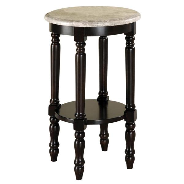 Danforth Round Marble Top Accent Table Free Shipping Today 16692398