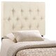 preview thumbnail 2 of 6, Clique Twin Headboard Ivory