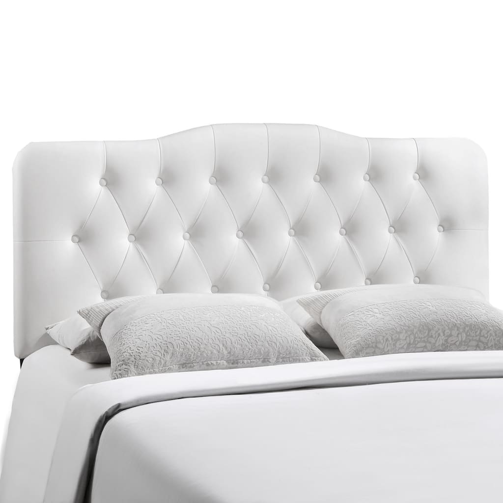 Porch & Den Hawkins King Vinyl Headboard