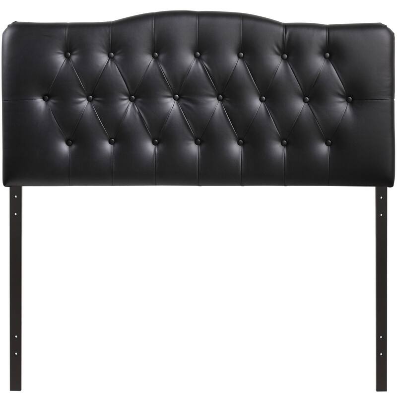 Porch & Den Hawkins King Vinyl Headboard