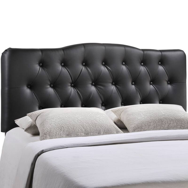 Porch & Den Hawkins King Vinyl Headboard