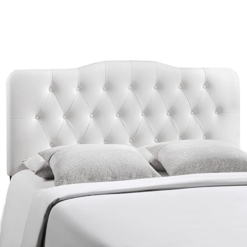 Porch & Den Hawkins King Vinyl Headboard