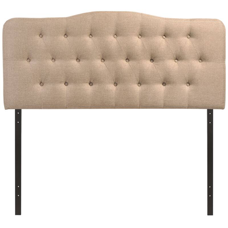 The Gray Barn Burr Hollow King Fabric Headboard