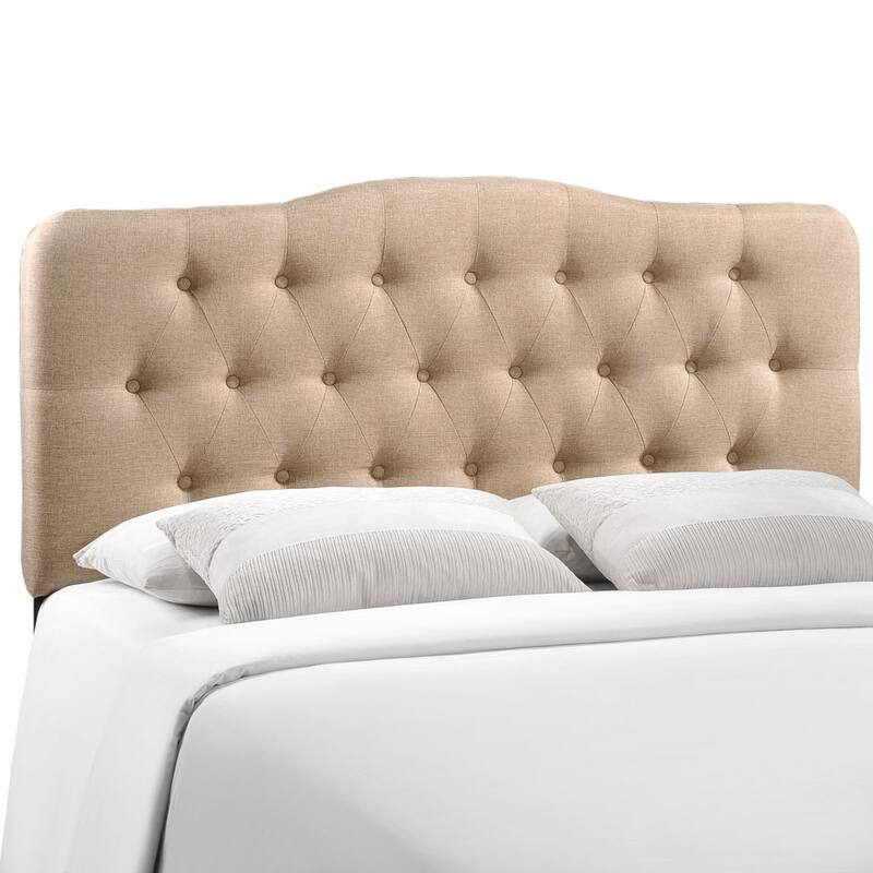 The Gray Barn Burr Hollow Full Fabric Headboard