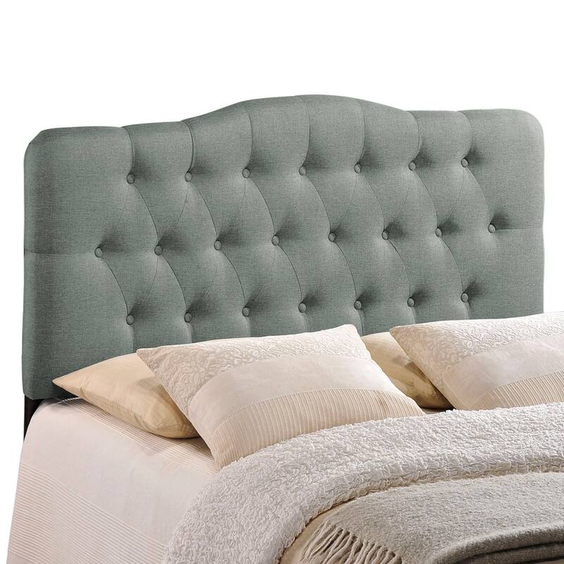 The Gray Barn Burr Hollow Full Fabric Headboard