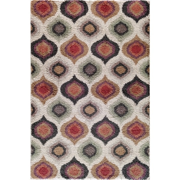 Christopher Knight Home Tacoma Hybrid Posy Small Pearl/ Multi Area Rug