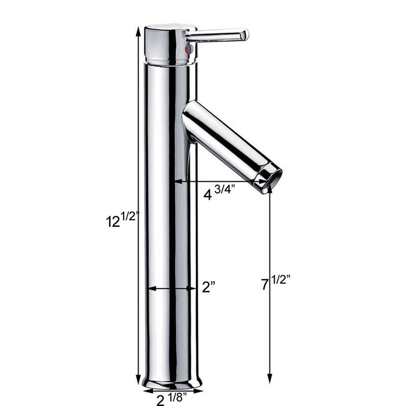 Elite 1417+2659 Unique Oval Transparent Brown Tempered Glass Bathroom Vessel Sink With Faucet Combo