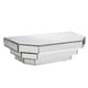 preview thumbnail 2 of 2, Mirrored Surface Decorative Wall Shelf