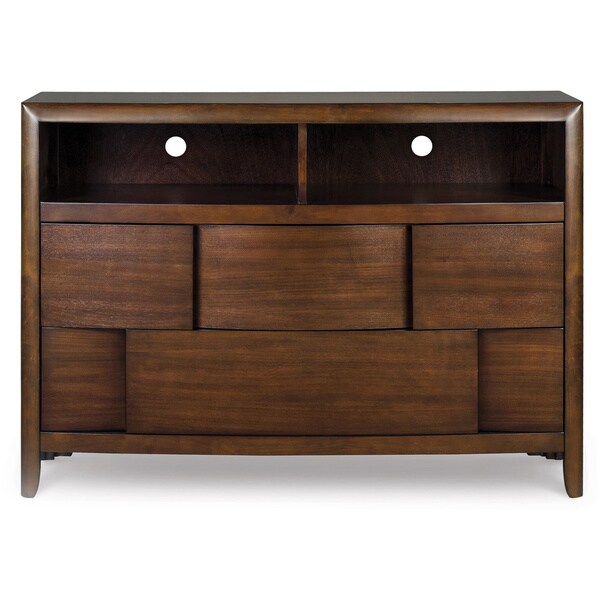 Magnussen B1428 Nova Wood Media Chest Free Shipping Today Oversized Item Delivery Policy