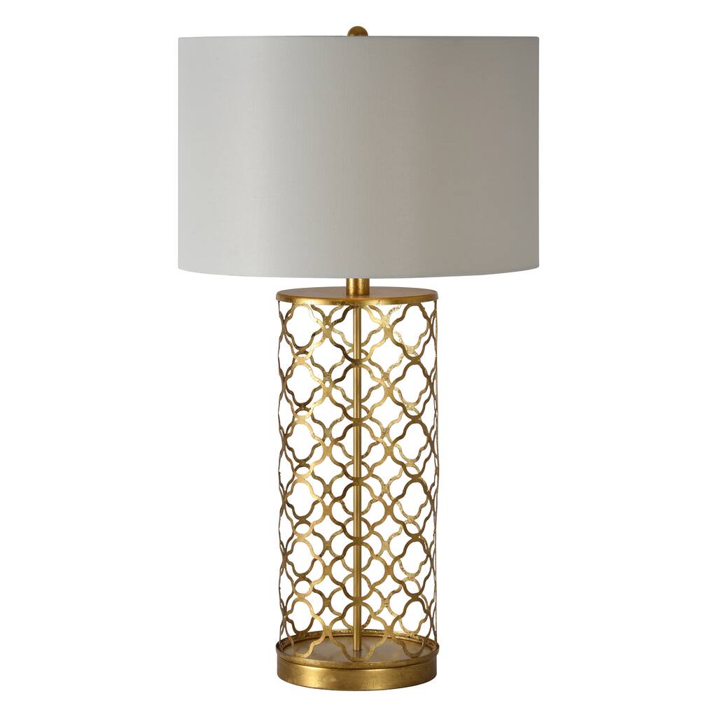 Ren Wil Stardust Single-light Gold Leaf Table Lamp
