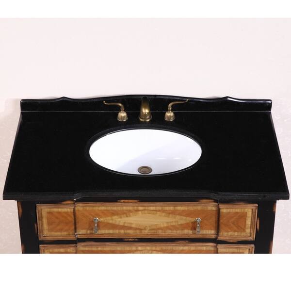 Legion Furniture Absolute Black Granite Top Light Brown 44 Absolute Black Granite Top Light Brown