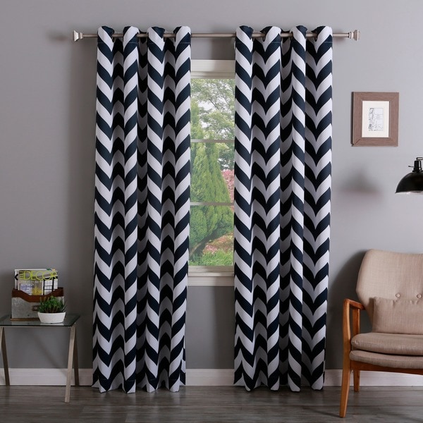 Black And Charcoal Curtains Black and Cream Waverly Curtains