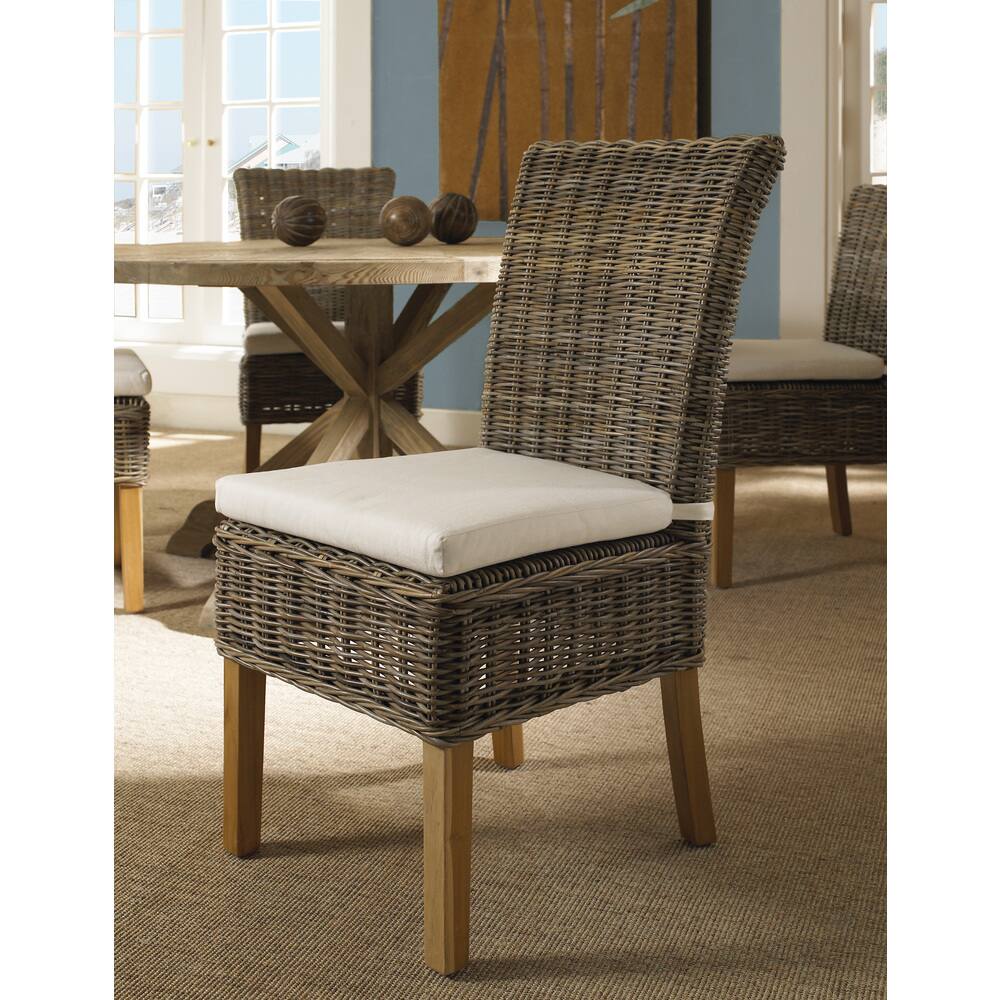 Boca Dining Chair Kubu With White Cushion - N/A