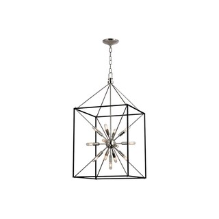 Hudson Valley Glendale 13-light Chandelier (Nickel - Silver) - Chandeliers For Bedrooms by Overstock.com