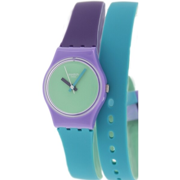 Swatch Womens Originals LV117 Multicolor Silicone Swiss Quartz Watch