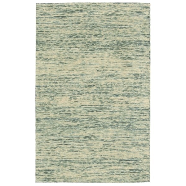 Nourison Sterling Seafoam Wool Area Rug (5 x 76)