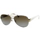 Shop Coach Women's 'HC 7003 Kristina 9051T5' Aviator Sunglasses - Free ...