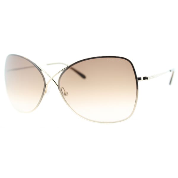 Tom ford womens gold metal sunglasses #3