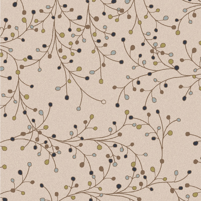 Sakura Handmade Transitional Floral Wool Area Rug