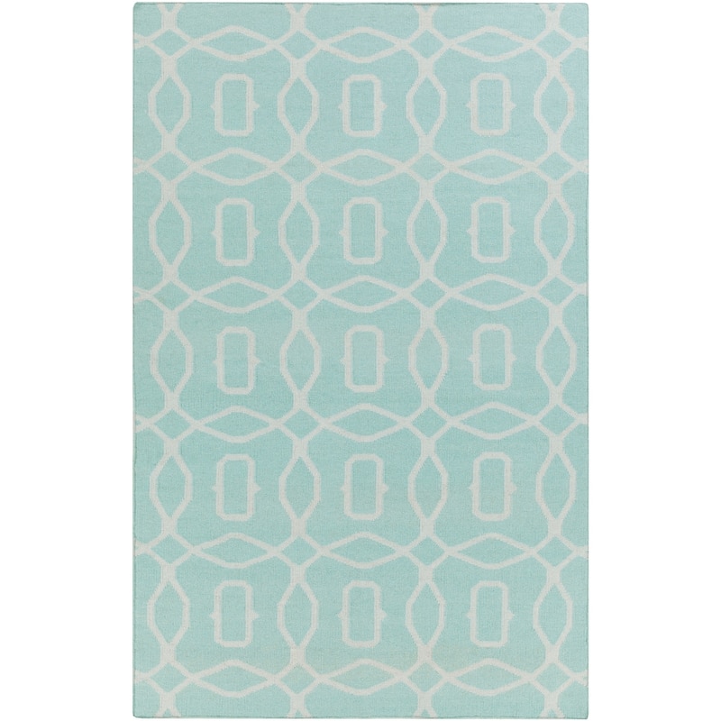 Hand-woven Boston Flatweave Wool Area Rug