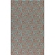 preview thumbnail 3 of 17, Hand-woven Boise Flatweave Abstract Wool Area Rug - 2' x 3' Brown/Green