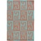 preview thumbnail 8 of 17, Hand-woven Boise Flatweave Abstract Wool Area Rug - 2' x 3'