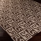 preview thumbnail 28 of 26, Hand-woven Shreveport Flatweave Wool Area Rug - 8' x 11' Chocolate