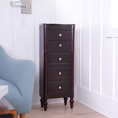 Hives & Honey Ella Espresso Jewelry Armoire