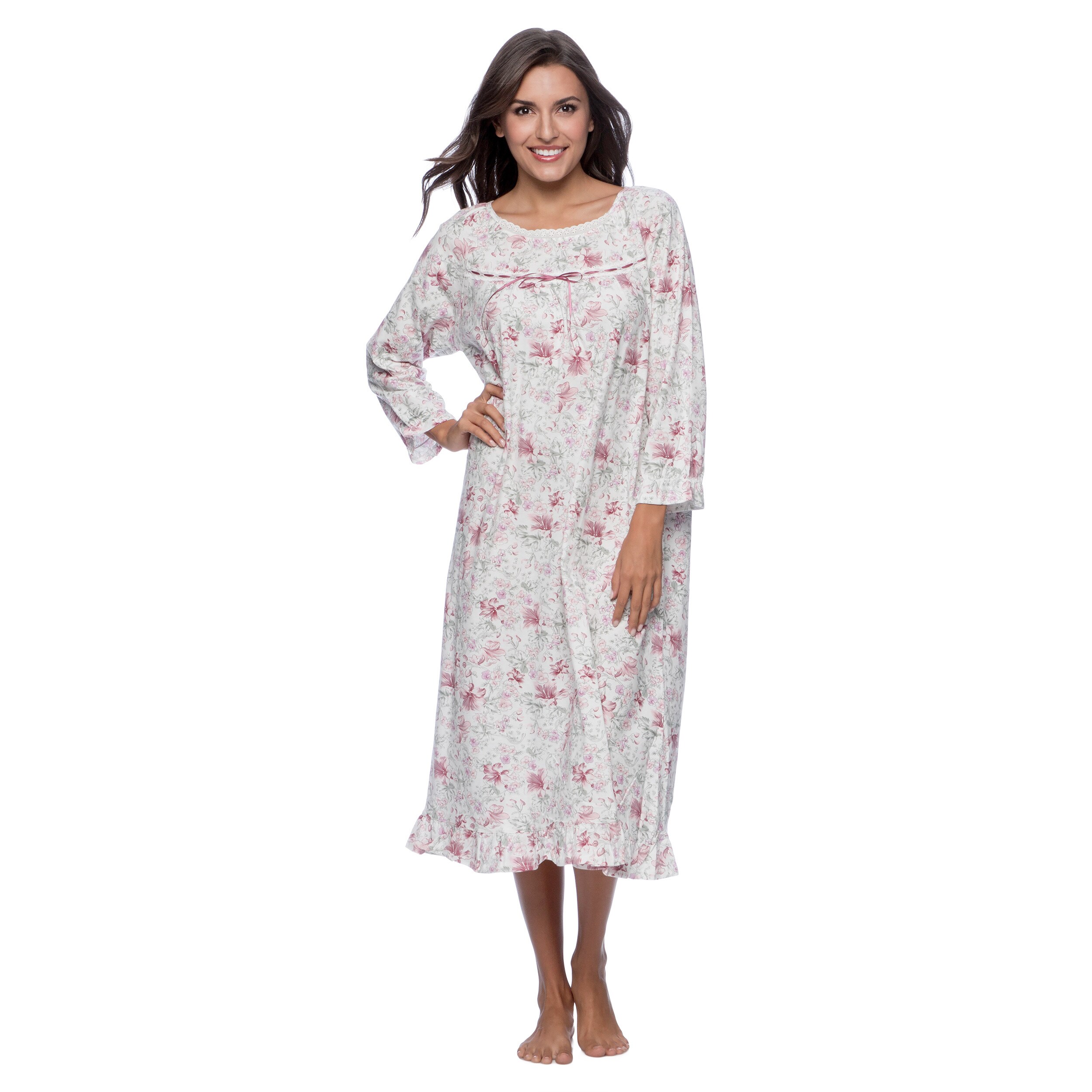 floral night gown