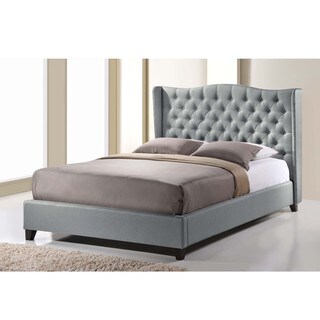 Baxton Studio Barbara Soft-tufted Upholstered Queen-size Bed - 13977701 ...