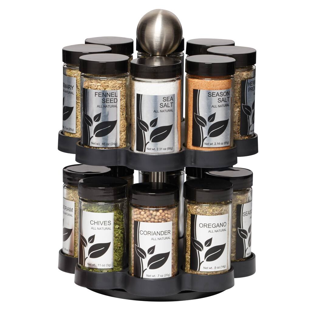Hoffman 16 Jar Madison Spice Rack
