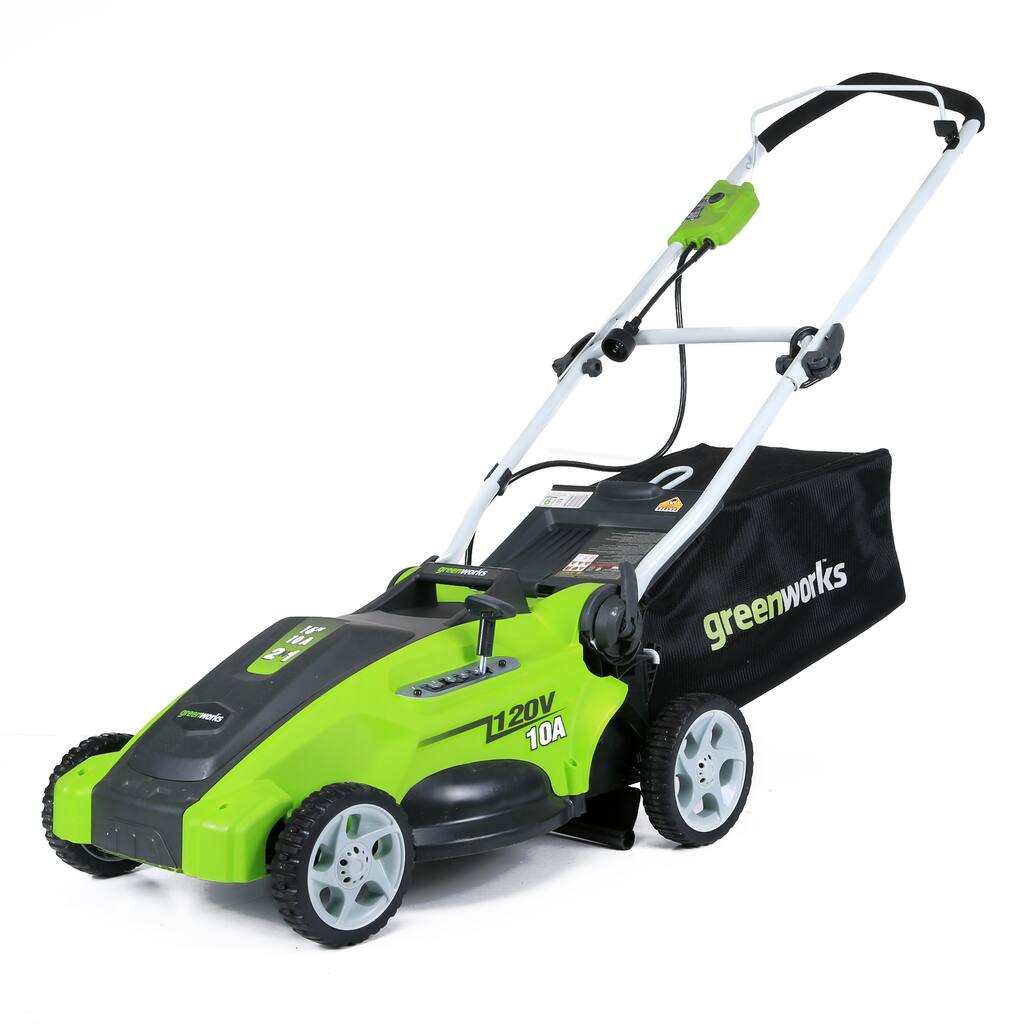 GreenWorks 10-amp Corded 16-inch Lawn Mower