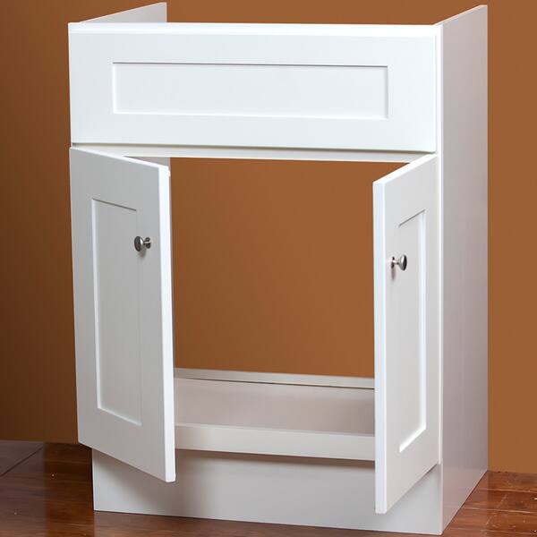 Shop Linen White Bath Vanity Base 30 Inches X 21 Inches Overstock 9518165