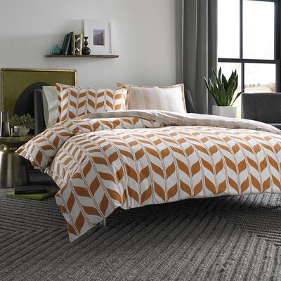 City Scene Amelia Cotton Reversible 3-piece Comforter Set