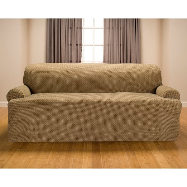 Shop Sanctuary Galway Premium Stretch T Cushion Sofa Slipcover
