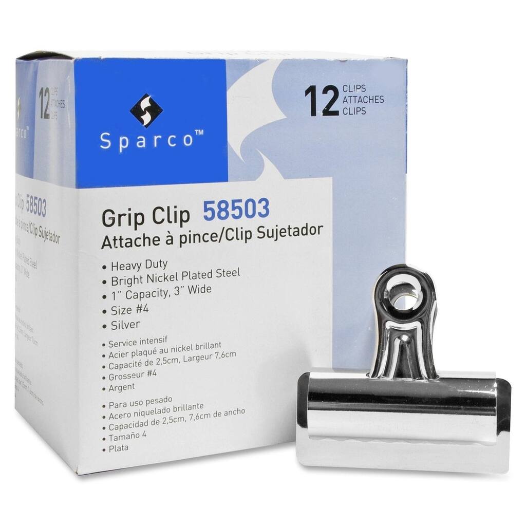Sparco Bulldog Grip Clips (Box of 12)