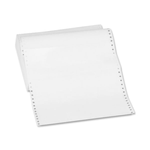 Sparco 1 Part Blank Continuous form Computer Paper   2600/CT