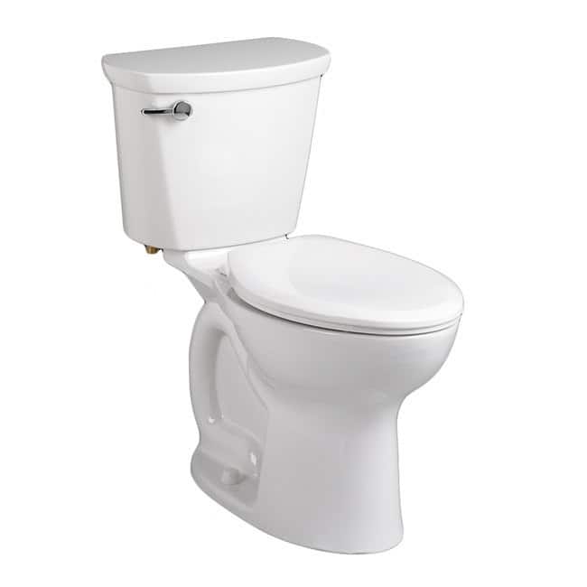 American Standard White Cadet Pro Compact Right Height Elongated Left-lever Seat