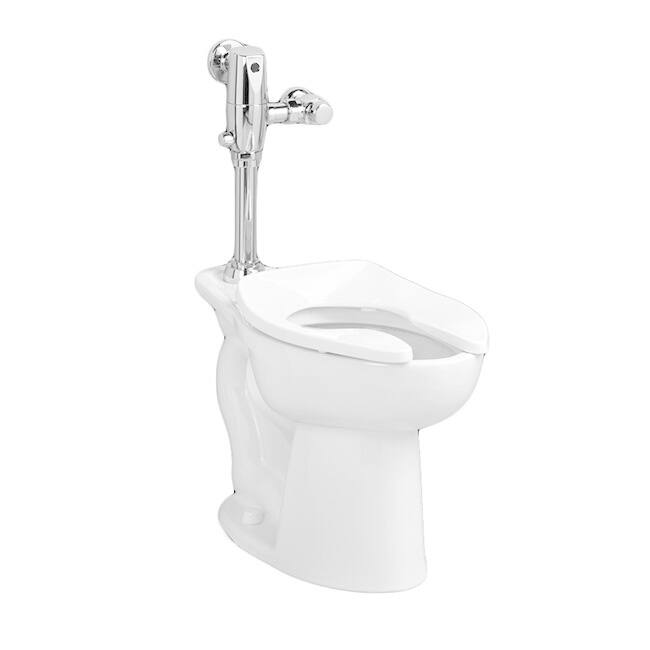 American Standard White Madera Everclean 16.5-inch Universal Bowl Top Spud (Bowl Only)