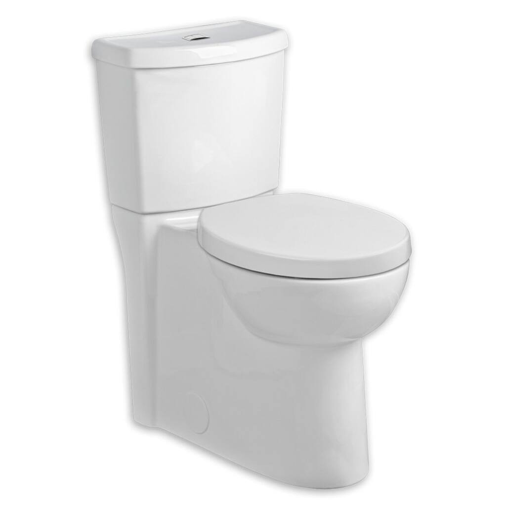 American Standard Studio Elongated Dual Flush Right Height Two-Piece Toilet 2794.204.020 White